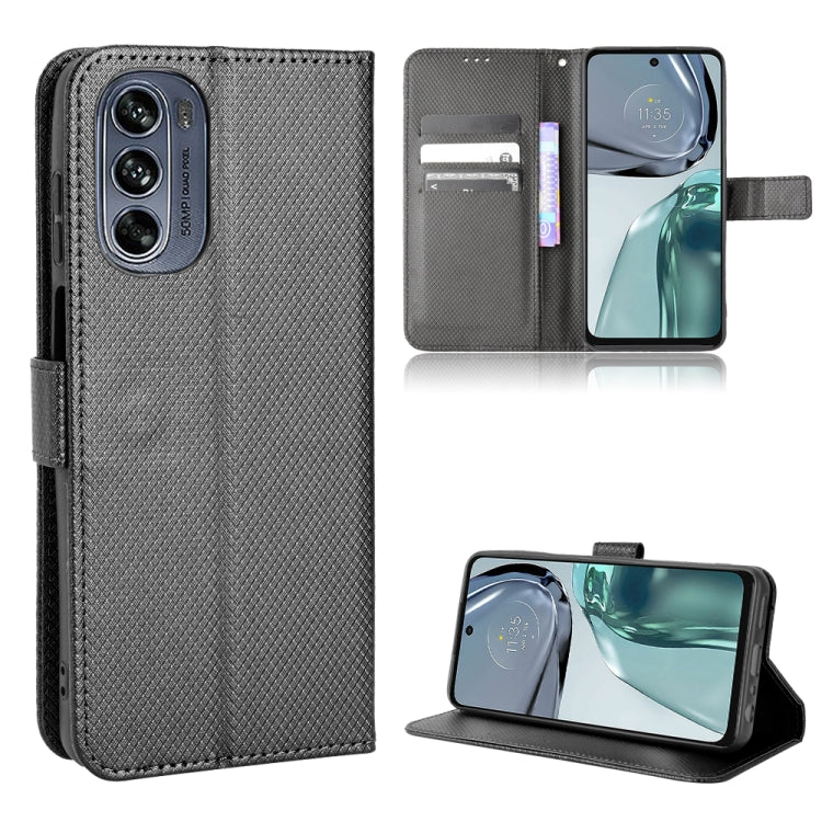 For Motorola Moto G62 5G Diamond Texture Leather Phone Case