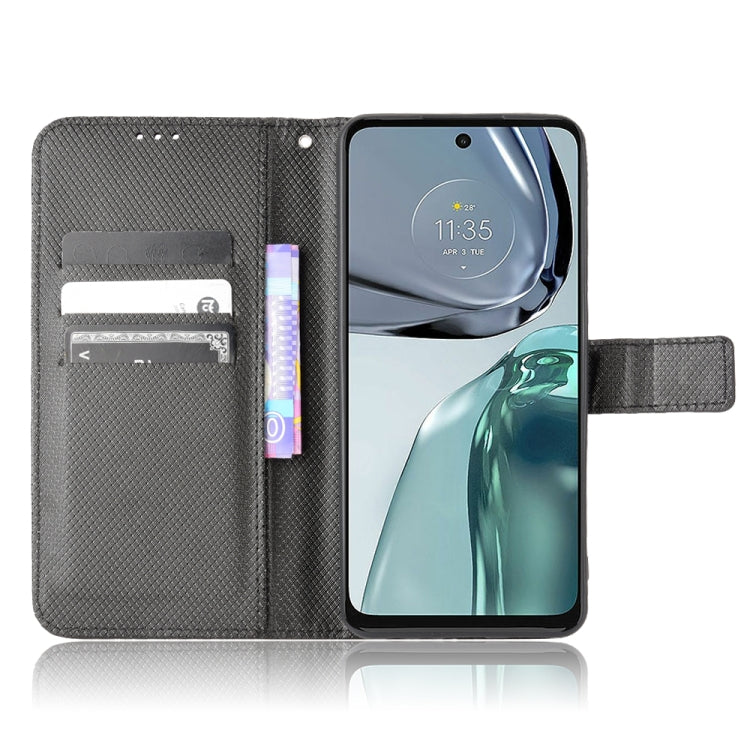 For Motorola Moto G62 5G Diamond Texture Leather Phone Case