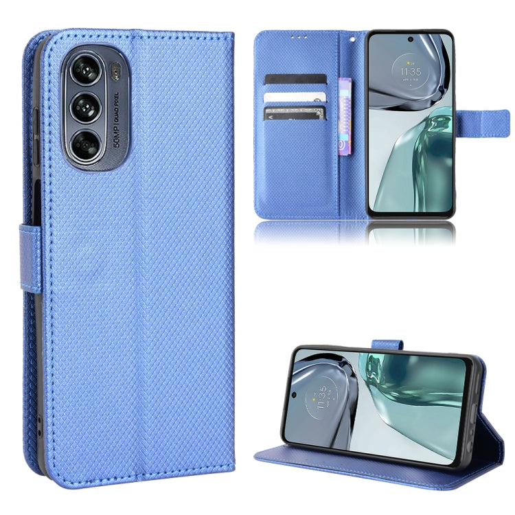 For Motorola Moto G62 5G Diamond Texture Leather Phone Case