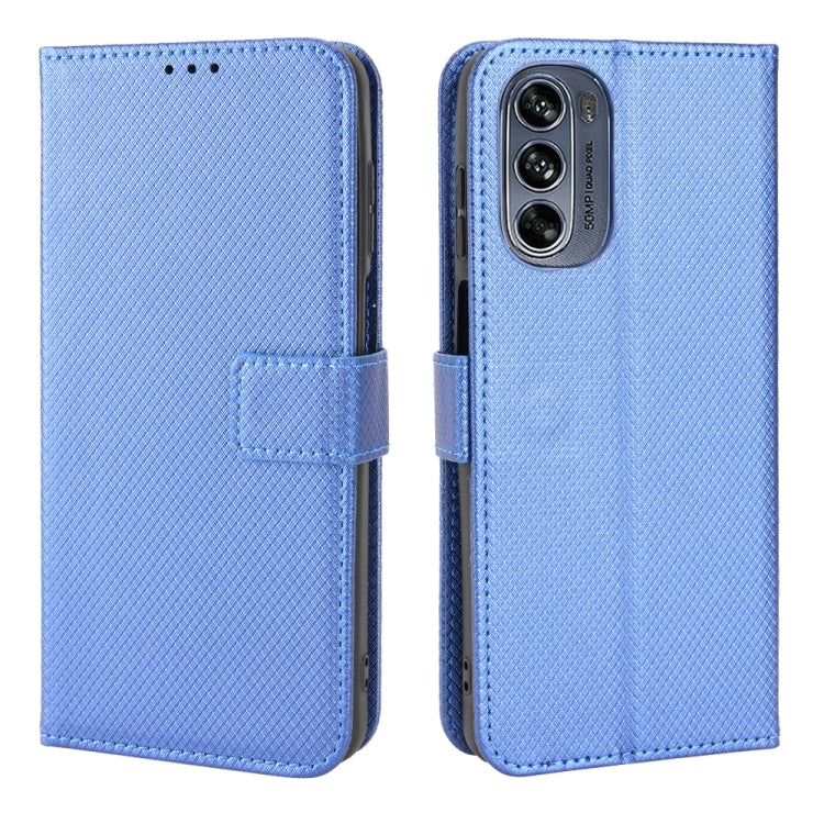 For Motorola Moto G62 5G Diamond Texture Leather Phone Case