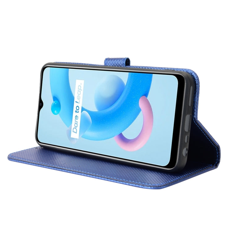 For Realme V20 5G Diamond Texture Leather Phone Case