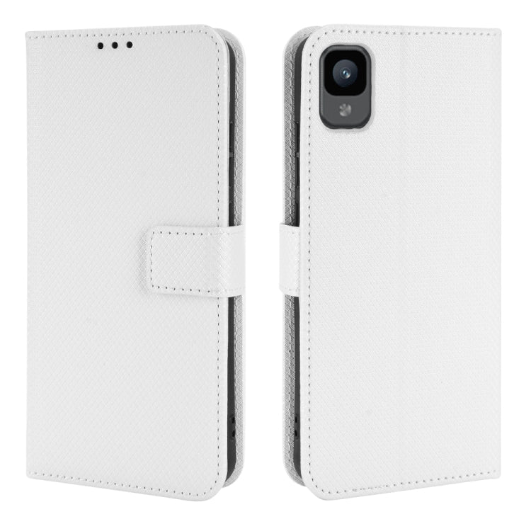 For TCL 30Z Diamond Texture Leather Phone Case