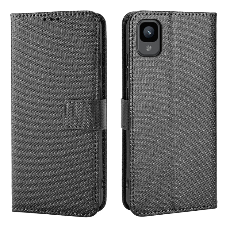For TCL 30Z Diamond Texture Leather Phone Case