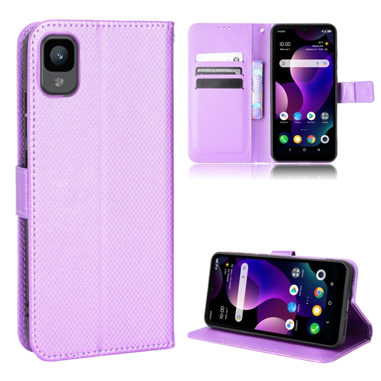 For TCL 30Z Diamond Texture Leather Phone Case
