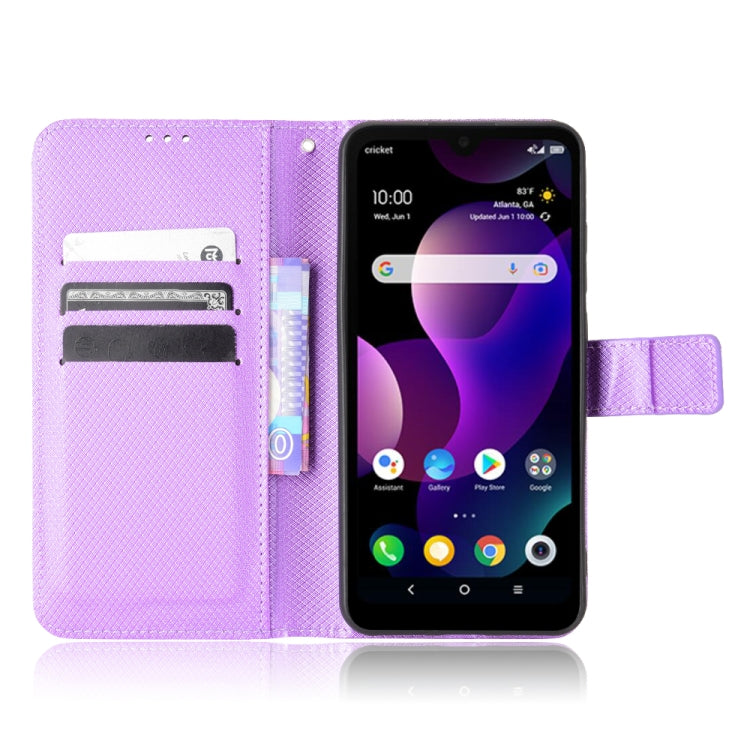 For TCL 30Z Diamond Texture Leather Phone Case