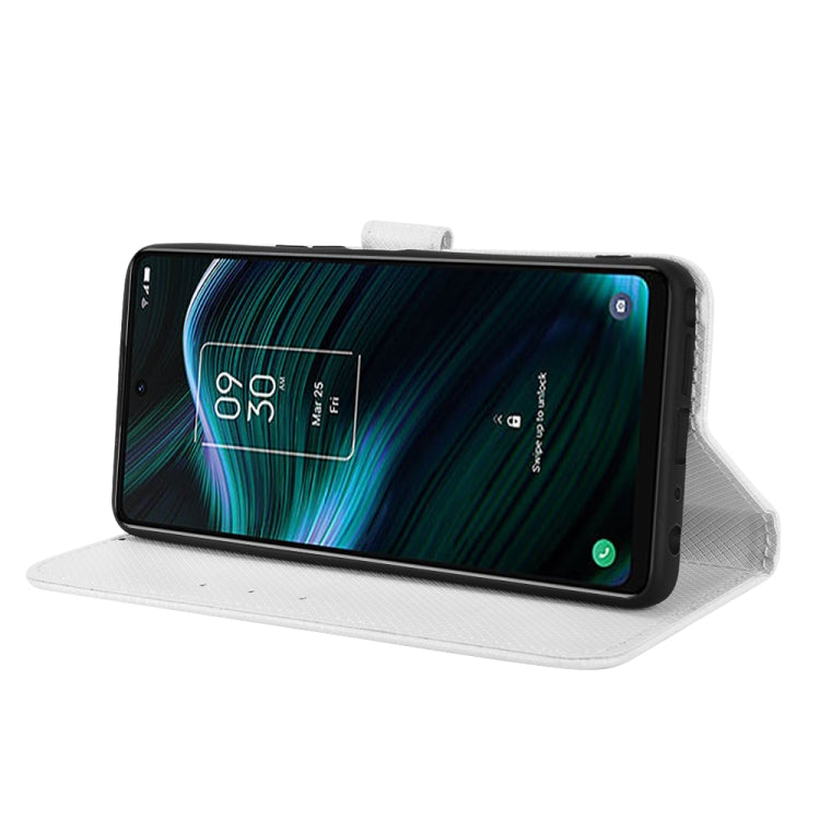 For TCL Stylus 5G Diamond Texture Leather Phone Case