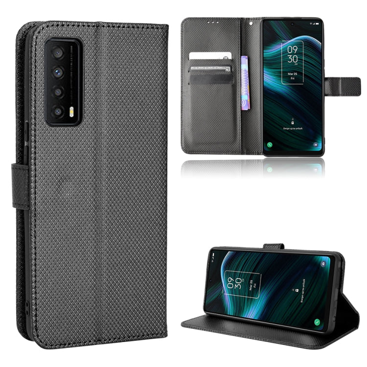 For TCL Stylus 5G Diamond Texture Leather Phone Case