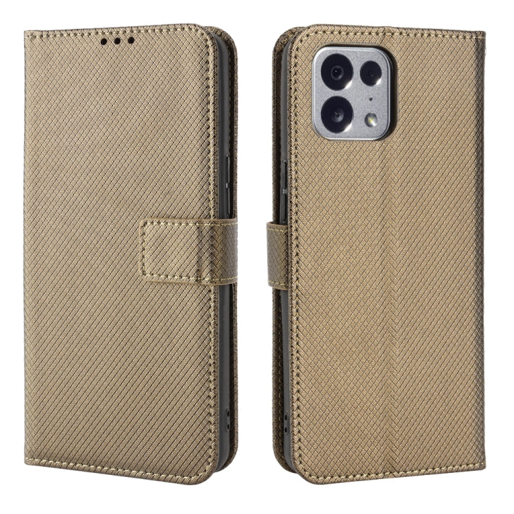For TONE E22 Diamond Texture Leather Phone Case