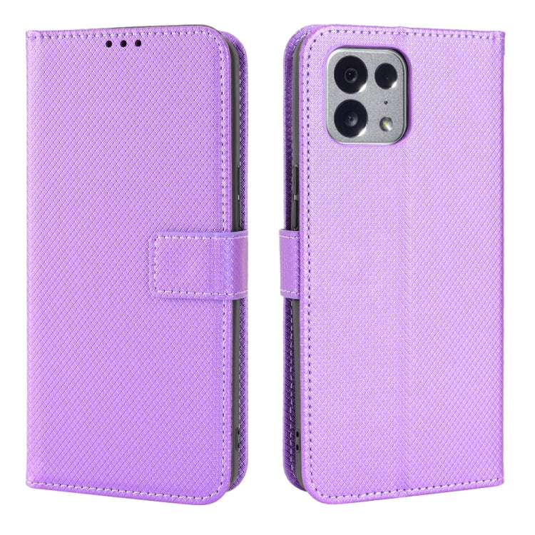 For TONE E22 Diamond Texture Leather Phone Case