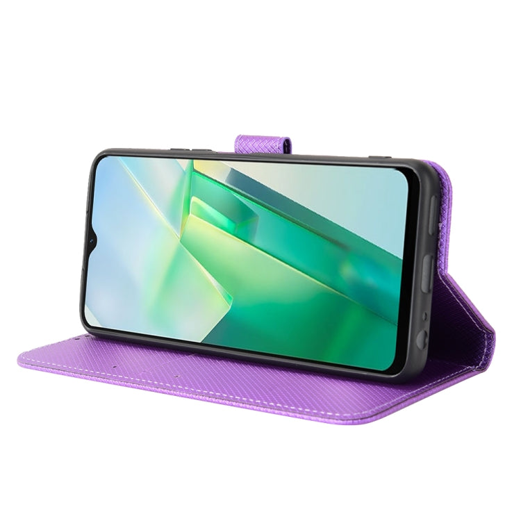 For vivo T2X 5G Diamond Texture Leather Phone Case