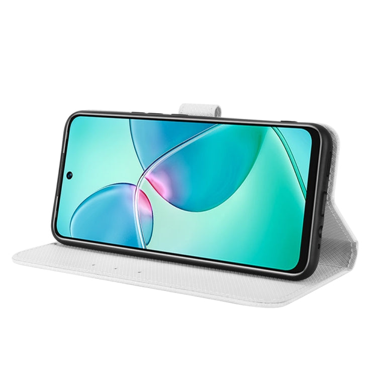 For Infinix Hot 12 Play Diamond Texture Leather Phone Case