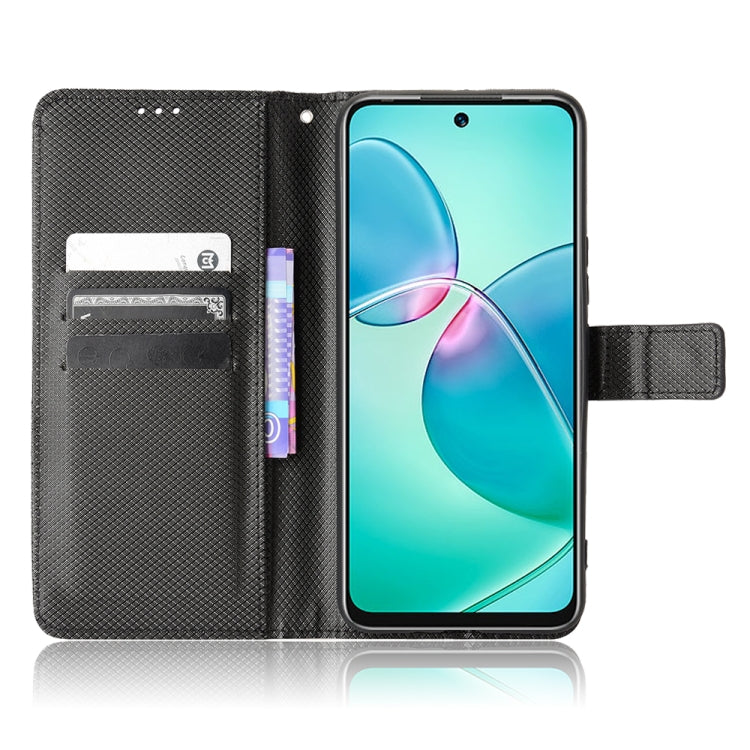 For Infinix Hot 12 Play Diamond Texture Leather Phone Case