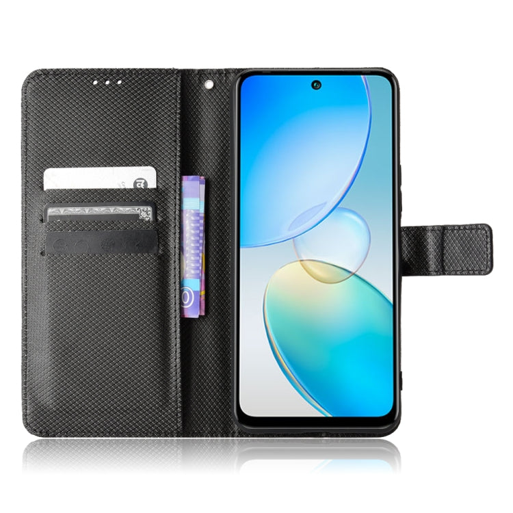 For Infinix Hot 12 Diamond Texture Leather Phone Case