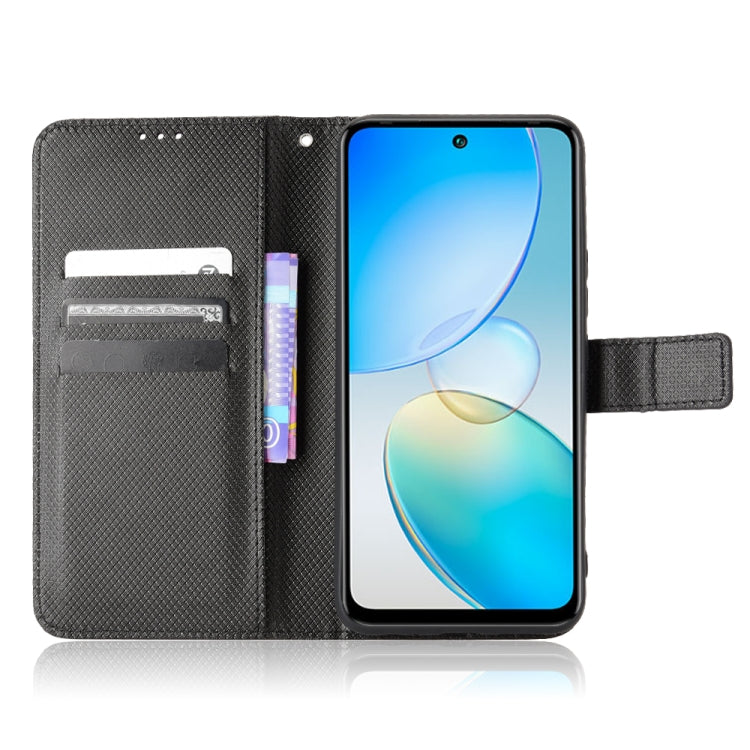 For Infinix Hot 12i Diamond Texture Leather Phone Case