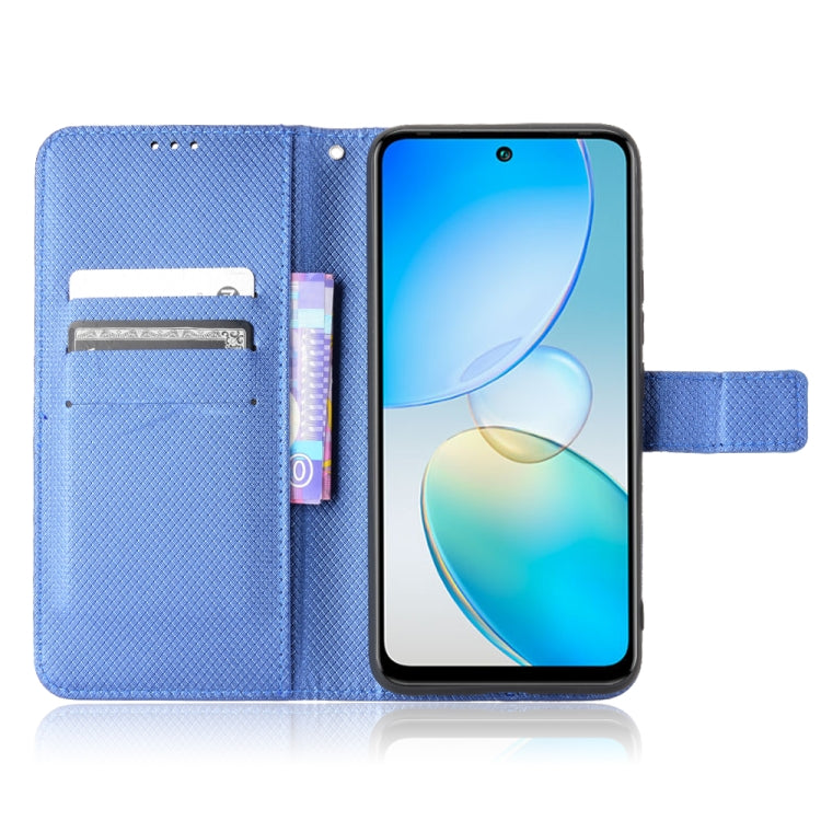 For Infinix Hot 12i Diamond Texture Leather Phone Case