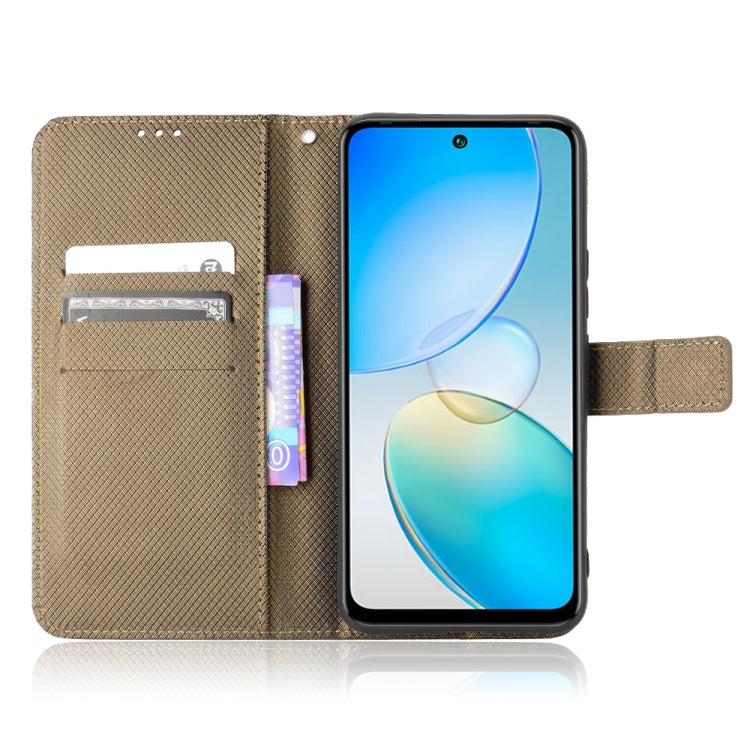 For Infinix Hot 12i Diamond Texture Leather Phone Case