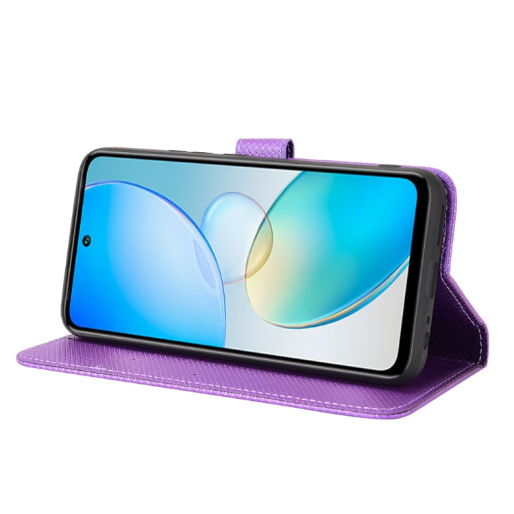 For Infinix Hot 12i Diamond Texture Leather Phone Case