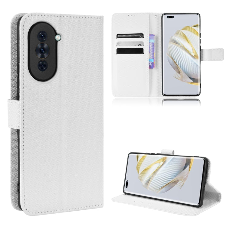 For Huawei nova 10 Diamond Texture Leather Phone Case