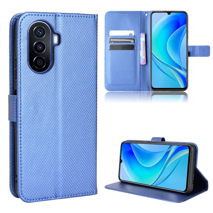 For Huawei nova Y70 / nova Y70 Plus Diamond Texture Leather Phone Case