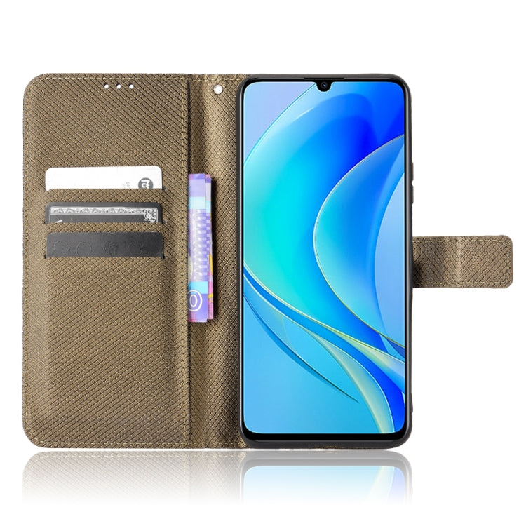 For Huawei nova Y70 / nova Y70 Plus Diamond Texture Leather Phone Case