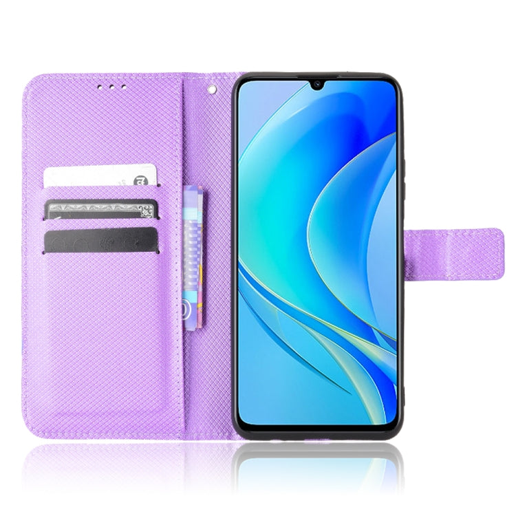 For Huawei nova Y70 / nova Y70 Plus Diamond Texture Leather Phone Case