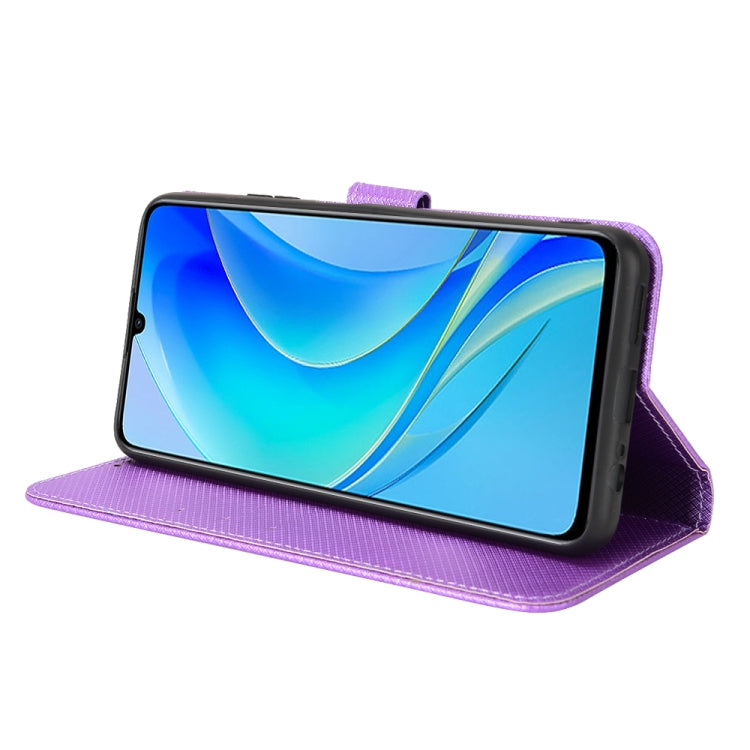 For Huawei nova Y70 / nova Y70 Plus Diamond Texture Leather Phone Case