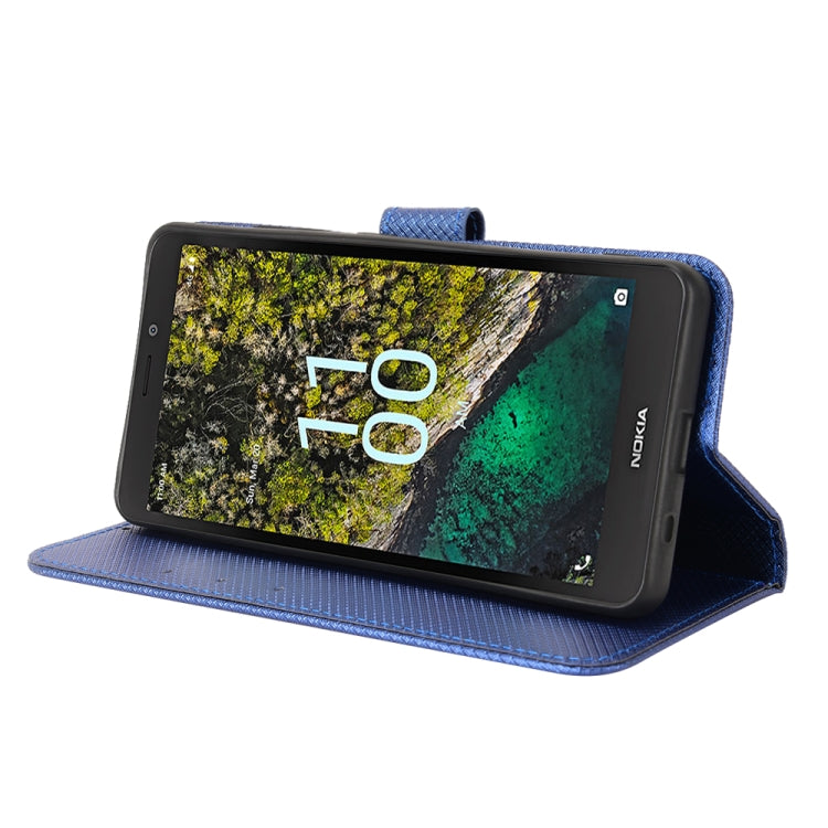 For Nokia C100 Diamond Texture Leather Phone Case