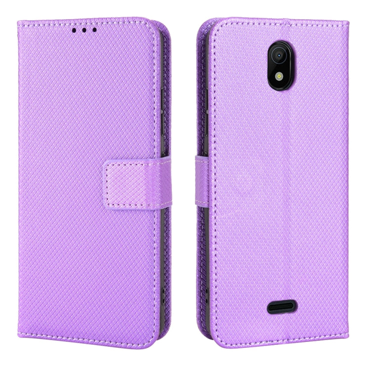For Nokia C100 Diamond Texture Leather Phone Case
