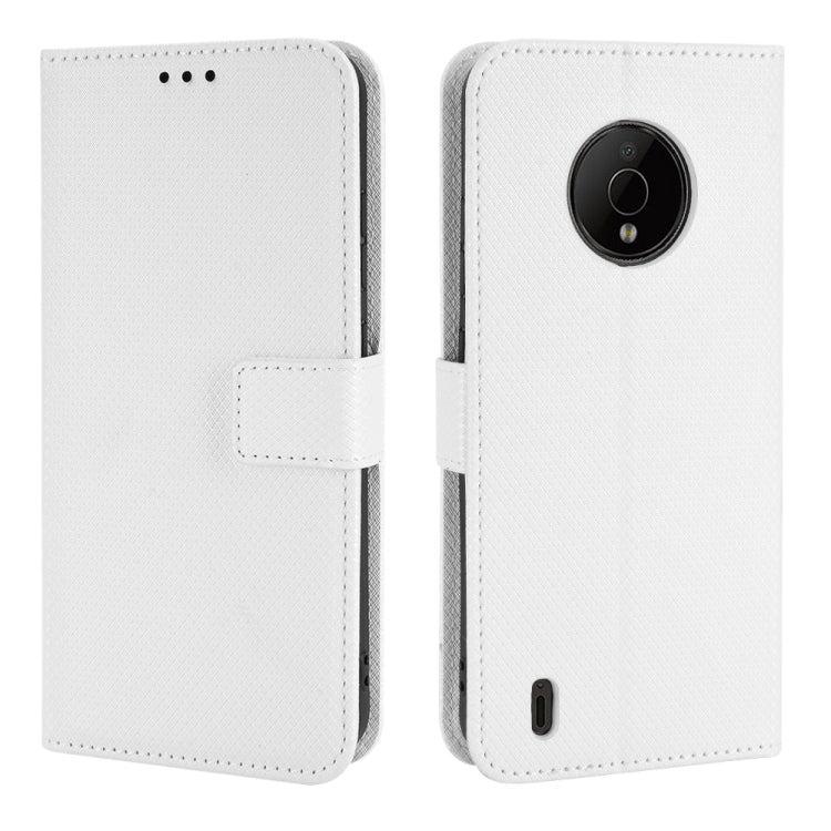 For Nokia C200 Diamond Texture Leather Phone Case