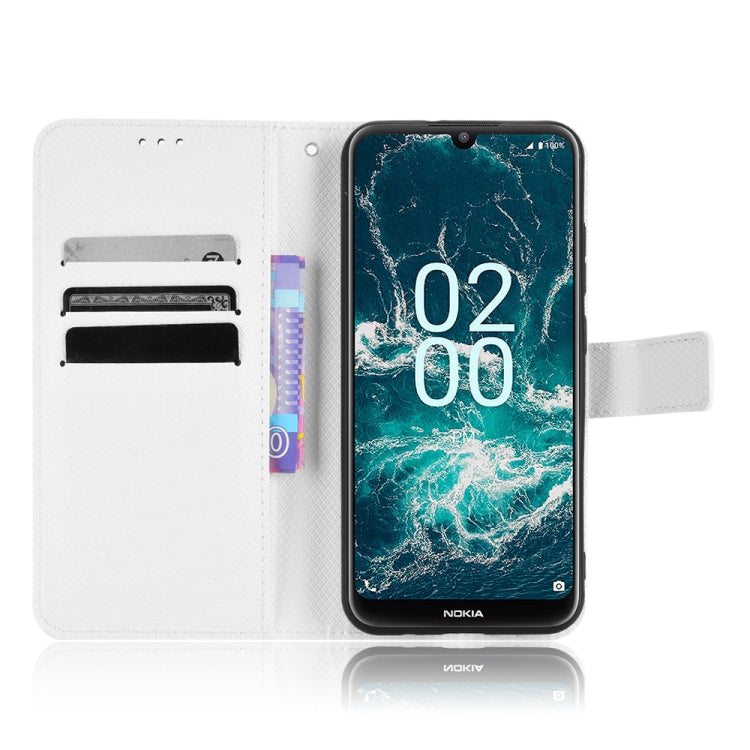 For Nokia C200 Diamond Texture Leather Phone Case