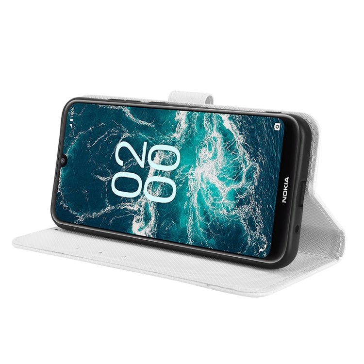 For Nokia C200 Diamond Texture Leather Phone Case