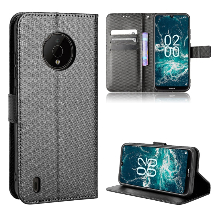 For Nokia C200 Diamond Texture Leather Phone Case