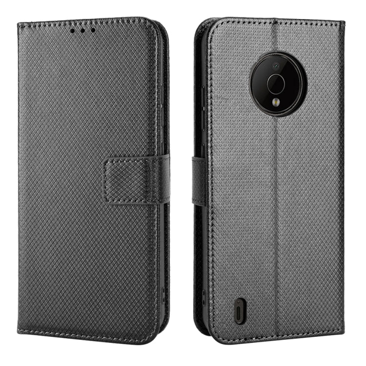 For Nokia C200 Diamond Texture Leather Phone Case