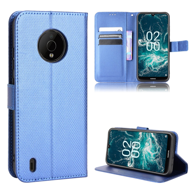For Nokia C200 Diamond Texture Leather Phone Case