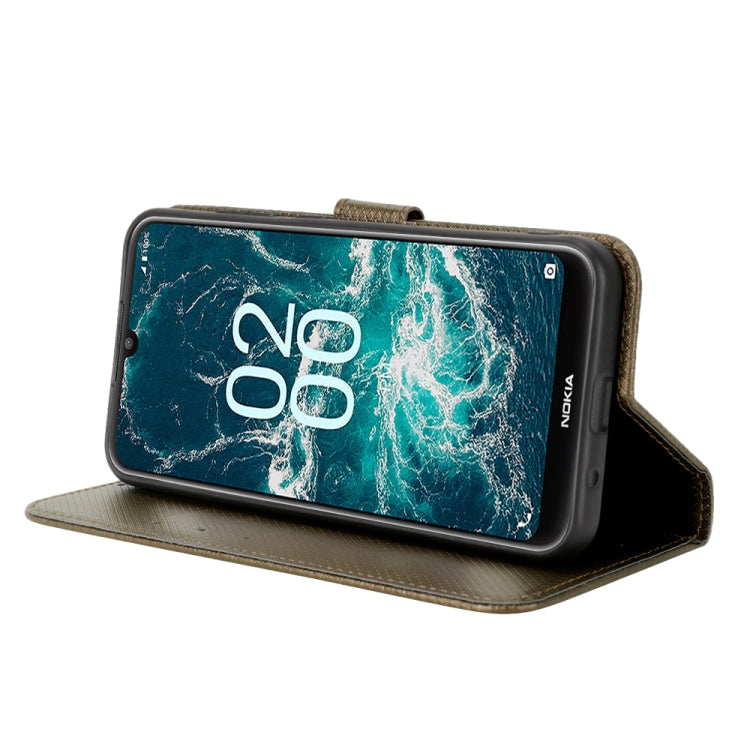 For Nokia C200 Diamond Texture Leather Phone Case