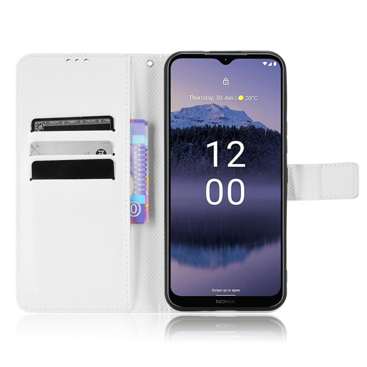 For Nokia G11 Plus Diamond Texture Leather Phone Case