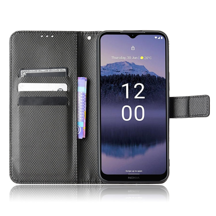 For Nokia G11 Plus Diamond Texture Leather Phone Case