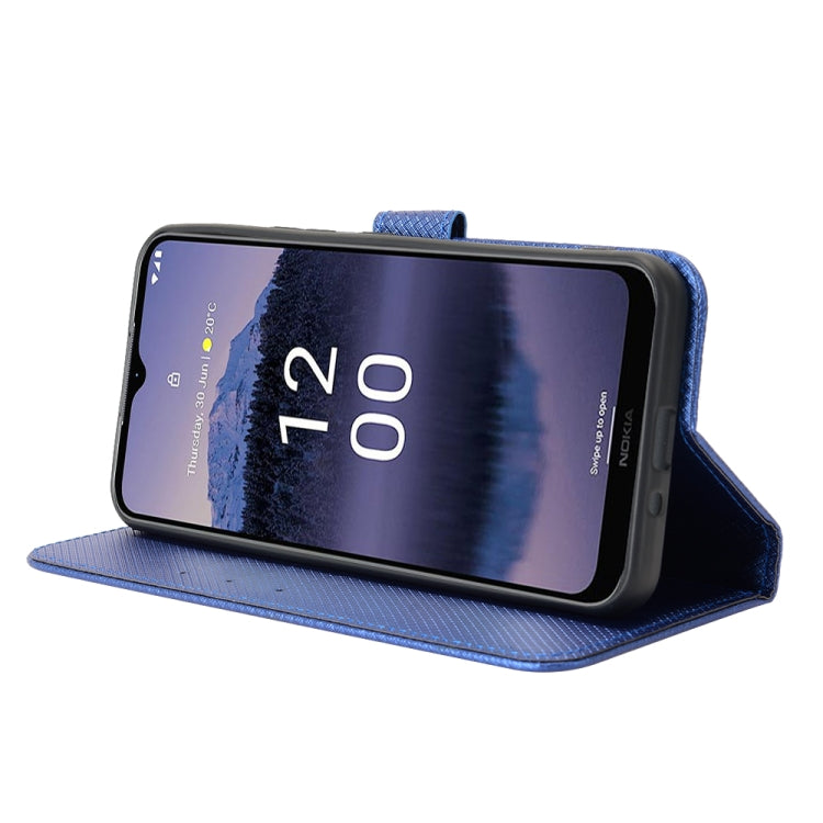 For Nokia G11 Plus Diamond Texture Leather Phone Case