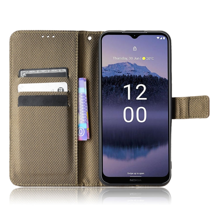 For Nokia G11 Plus Diamond Texture Leather Phone Case