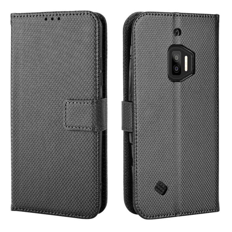 For Oukitel WP12 / WP12 Pro Diamond Texture Leather Phone Case
