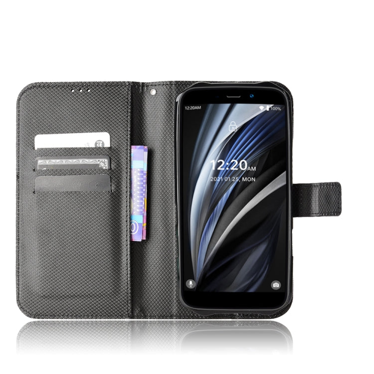 For Oukitel WP12 / WP12 Pro Diamond Texture Leather Phone Case