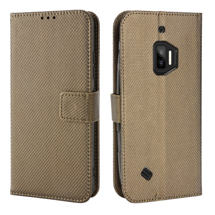 For Oukitel WP12 / WP12 Pro Diamond Texture Leather Phone Case