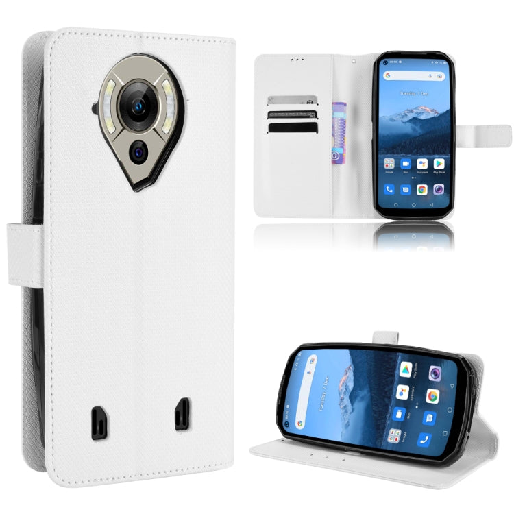 For Oukitel WP16 Diamond Texture Leather Phone Case