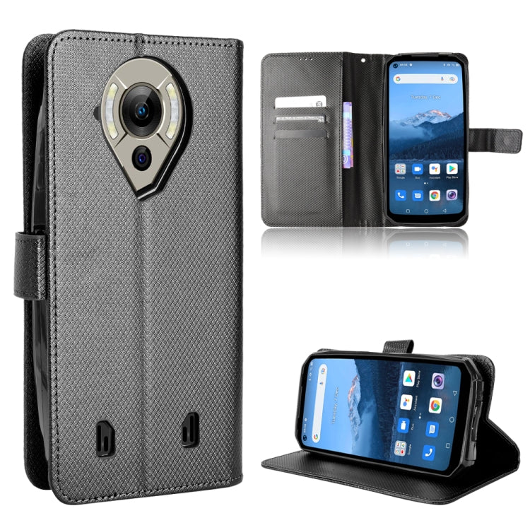 For Oukitel WP16 Diamond Texture Leather Phone Case