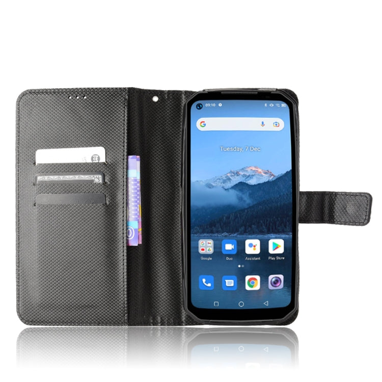 For Oukitel WP16 Diamond Texture Leather Phone Case