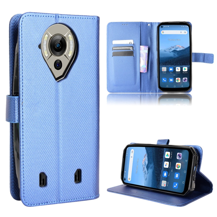 For Oukitel WP16 Diamond Texture Leather Phone Case