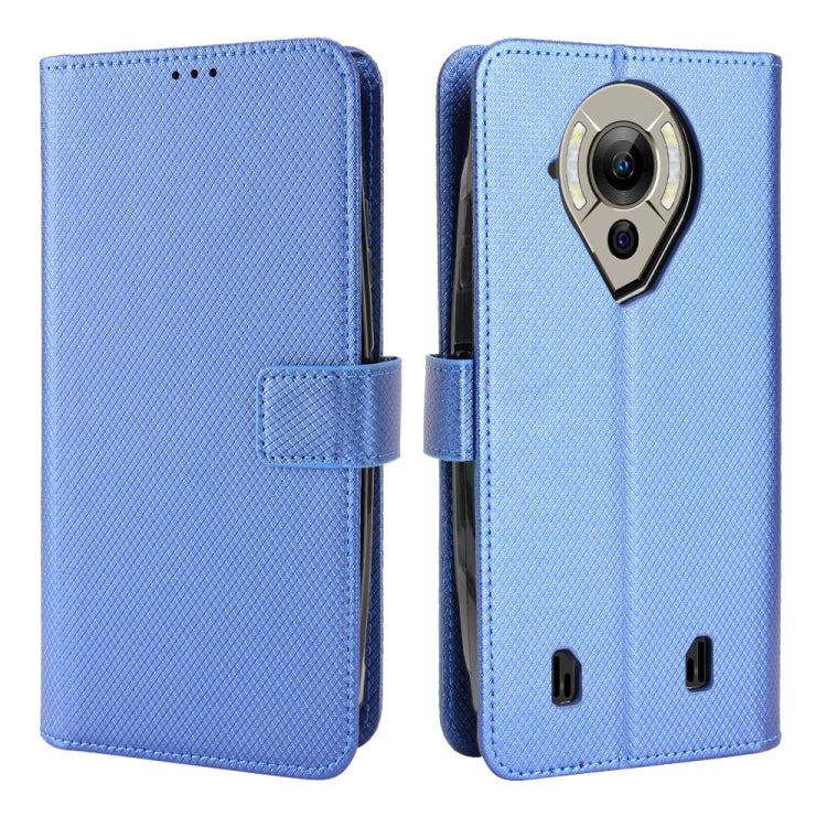 For Oukitel WP16 Diamond Texture Leather Phone Case