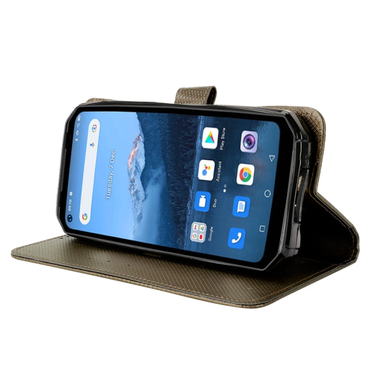 For Oukitel WP16 Diamond Texture Leather Phone Case