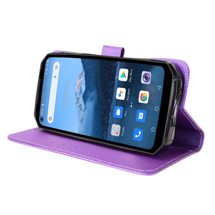 For Oukitel WP16 Diamond Texture Leather Phone Case