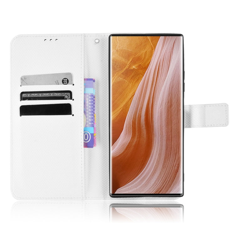 For ZTE Axon 40 Ultra Diamond Texture Leather Phone Case